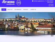 Tablet Screenshot of newflywing.com